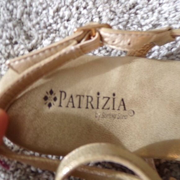 Spring step patrizia gold jeweled sandals 41 - Picture 4 of 8